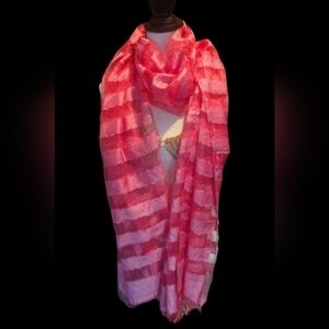 Wrap Scarf with Fringe